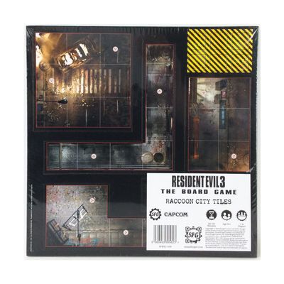 Resident Evil 2/3 Raccoon City Tiles by Steamforged games