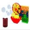 E-BLOX Building Blocks STEM Circuit Kit, Build Your Own Bubble Machine, Bubble Solution Included, Great Science Project for Little Ones, Birthday Gift, Boys, Girls, 5+ view 2