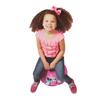 Disney Minnie Mouse Hopper Ball for Kids - Bundle with 15 Inch Minnie Bouncy Ball with Handle, Stickers, and More (Minnie Mouse Outdoor Toys) view 4