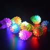 C&H Solutions 18 ct Novelty Flashing LED Bumpy Rings Blinking Soft Jelly Glow Party, Even view 1