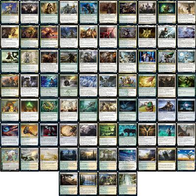 Elite Human Commander Deck - Kyler - Selesnya - Green White - EDH - 100 Card - Custom Magic The Gathering Deck - Very Strong!