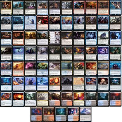 Elite Curses Commander Deck - Lynde - Grixis - Blue Black Red - EDH - 100 Card - Custom Magic The Gathering Deck - Very Strong!