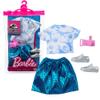 Barbie Fashions Complete Looks 4 of Doll Clothes Inspired by Popular Brand Roxy, Complete Look with Outfit & Accessories Dolls, Gift for Kids 3 to 8 Years Old view 1