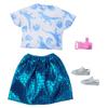 Barbie Fashions Complete Looks 4 of Doll Clothes Inspired by Popular Brand Roxy, Complete Look with Outfit & Accessories Dolls, Gift for Kids 3 to 8 Years Old view 2