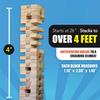 Jenga Giant Sport, Stacking Game with Tournament Chart & Travel Bag, Party Game for Kids & Adults, Stacks to 4 Feet view 3