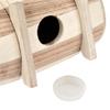 YKHB Wooden Piggy Bank,Barrel- Shaped Coin Bank,Hand- Carved Money Bank, The Best Gift for Boys,Girls,Kids,Adult view 3