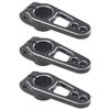 3Pack ShareGoo Metal 25T Servo Horn,25 Teeth Spline Steering Arm Server Rocker Compatible with Futaba Savox Power HD MG995 MG996 Servos Motors for RC On Road Touring Car Truck Models Boat (Black) view 3
