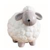 YKHB Ceramic Piggy Bank Home Decor, Cuddly Sheep Shape Stylish Design Coin Bank, Creative Bedroom Living Room Money Bank view 1
