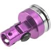 4Pack ShareGoo RC Magnetic Body Post,Alloy Magnetic Stealth Invisible Body Shell Mount Column Compatible with HSP Redcat Himoto Traxxas SCX10 Sakura 4WD 1/10 RC Car (Purple) view 2