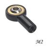 10Pack ShareGoo Metal M2 Ball Head Holder,M2.0 Tie Rod End Ball Joint Linkage Ball Head Bracket Compatible with HSP Tamiya Mini 4WD RC Car Model Boat (Black) view 3
