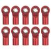 10Pcs ShareGoo M4 Ball Joint,M4 Tie Rod End 4mm Thread Ball Head Holder Link Compatible with Axial SCX10-II 90046 90047 D90 TRX-4 1/10 RC Crawler Car,L20mm view 1