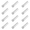12Pack ShareGoo Hard Steel M4x11.5mm Driveshafts Screw Pins Compatible with Axial SCX10 90046 Traxxas TRX-4 D90 Tamiya CC01 1/10 RC Crawler Car view 4