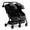 Mompush Lithe Double Stroller, Lightweight Side by Side Stroller for Newborn and Toddler, Easy Fold, Spacious Seats with Recline, UPF50+ Canopy view 1