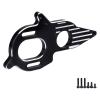 Aluminum Adjustable Motor Mount Plate Adapter for 1/10 Arrma Granite Mega Typhon Big Rock Senton 3S & Kraton Outcast 4S (Black) view 1