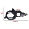 Aluminum Adjustable Motor Mount Plate Adapter for 1/10 Arrma Granite Mega Typhon Big Rock Senton 3S & Kraton Outcast 4S (Black) view 2