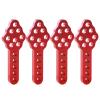 CNC Metal RC Car Shock Absorber Mount Adjust Height Angle Stand for Axial SCX10 90046 D90 D110 RC Crawler Car Truck Models Upgrades (Red) view 1