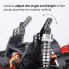 CNC Metal RC Car Shock Absorber Mount Adjust Height Angle Stand for Axial SCX10 90046 D90 D110 RC Crawler Car Truck Models Upgrades (Black) view 4