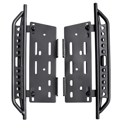 AllinRC RC Car Pedals RC Side Board 2pcs RC Steps Plate Rock Sliders for 1:10 RC Crawler Axial SCX10 II 90046 Redcat Gen 7
