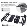 AllinRC RC Car Pedals RC Side Board 2pcs RC Steps Plate Rock Sliders for 1:10 RC Crawler Axial SCX10 II 90046 Redcat Gen 7 view 3