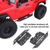AllinRC RC Car Pedals RC Side Board 2pcs RC Steps Plate Rock Sliders for 1:10 RC Crawler Axial SCX10 II 90046 Redcat Gen 7 view 4