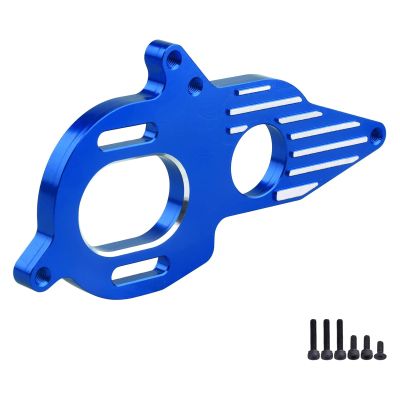 AllinRC Aluminum Adjustable Motor Mount Plate Adapter for Arrma Granite Mega Typhon Big Rock Senton 3S Kraton Outcast 4S 1/10 BLX Models(Navy Blue)
