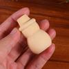 10pcs Cake Topper for Wedding Party Blank Cake Topper Snowman Peg Doll Peg Dolls Blank Peg Unfinished Snowman Unfinished Wood Snowman Waldorf Wooden Crafts Child view 2