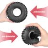 FriHobby 4.7"/120mm 1.9 Tires RC Crawler Tyres fit 1.9 Beadlocks Rims Soft Rubber Great Grip on Rocks Mud Dirt for Traxxas TRX4 Axial SCX10 II III Redcat Gen 8,w/Foam view 3