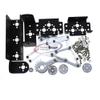 1set 3 Dof Mechanical Arm Clamp Claw Mount Kit For Remote Control Smart Robot DIY ModeL (Bracket+DS3218) view 2