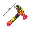 Fun Express Inflatable Flaming Hammers, 32", 12 Pieces, Great for Pool Parties and Birthdays Decorations view 2