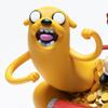 Adventure TIME Jake & FINN Statue view 2