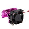 NC NC 24-28mm Motor Heat Sink with High Speed Cooling Fan for RC Model Toy view 2