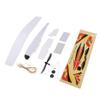 DYNWAVE 2 Pieces Elastic Powered Glider Model Outdoor Glider Plane Kit view 4