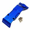 Aluminum Rear Skid Plate Blue for Traxxas 1/10 E REVO VXL 2.0 8637 view 1