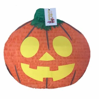 APINATA4U Orange Pumpkin Jack O' Lantern Halloween Pinata Fall Themed Party Decoration