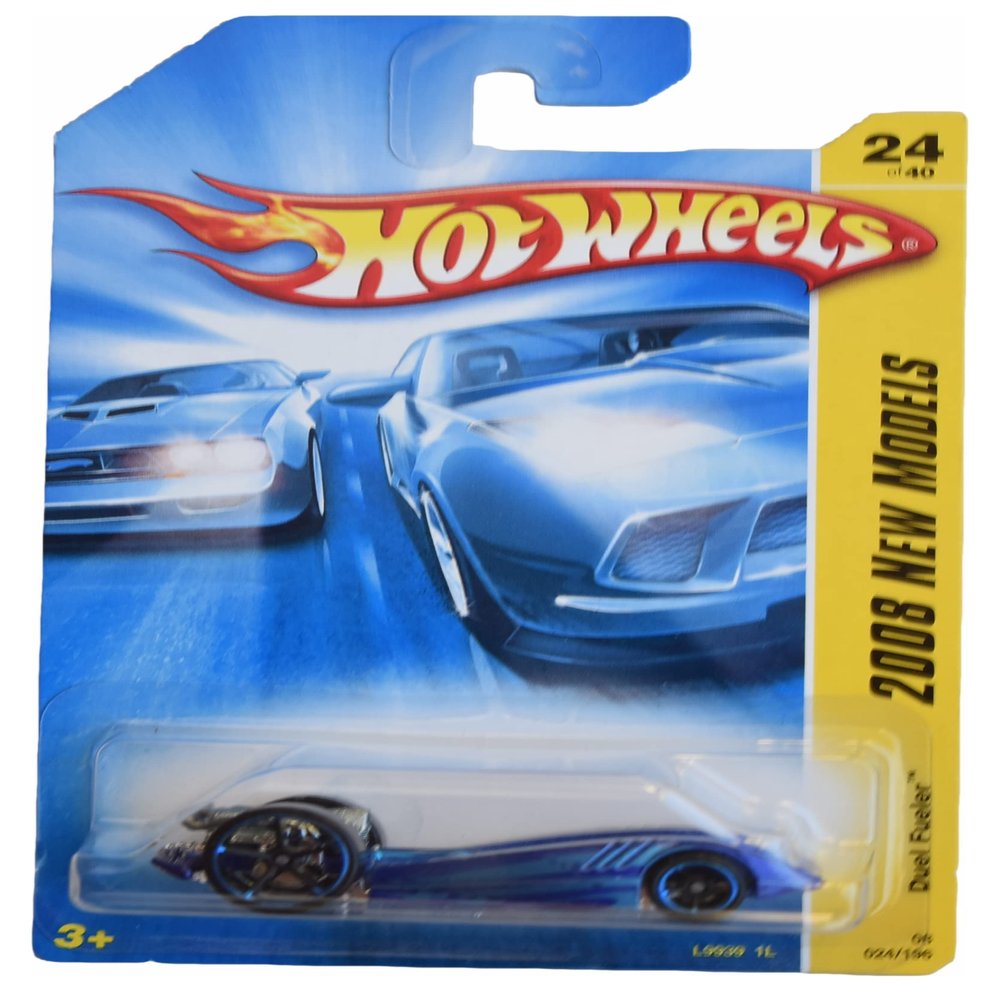 Hot Wheels Duel Fueler, [Blue] 24/196 2008 New Models 24/40