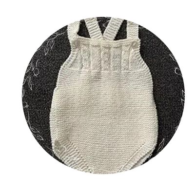 This product does not have a brand Crochet Baby Romper