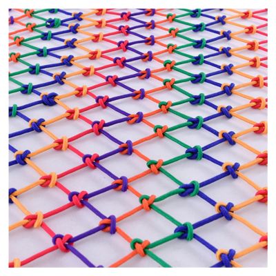 AWSAD Outdoor Balcony Garden Fence Nylon Protective Net Child Safety Net Balcony Staircase Protective Net Color Decorative Nylon mesh Rope Color : 8cm mesh, Size : 6x6m(19.7x19.7ft)