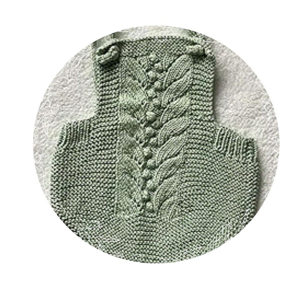 This product does not have a brand Crochet Baby Romper