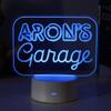 MYETCHEY Personalized Garage Sign Night Light, Boy's Room, Kid's Bedroom Decor Children's Light, Kids Bedroom view 1