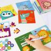 Valentines Day Puzzle Cards for Kids, 27 Pack Animal Jigsaw Puzzle Cards with Envelopes & Stickers Bulk for Classroom Gift Exchange, Valentine Party Favors for School Toddlers Girls Boys Class Prizes view 4
