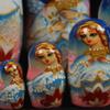 BBZY Matryoshka Set of 7 Pieces Beautiful Princess Woodmade Traditonal Russian Nesting Dolls Toy Gift Home Room Decoration view 4