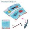 POPGIFTU Valentines Day Gifts for Kids, 36 Pack Sea Animal Valentine Cards with Mini Ocean Toys, Classroom Exchange Party Favors for Boys & Girls view 2