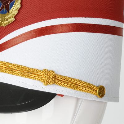 Alvivi Drum Major Soldier Hat - Nutcrackers Teen Adult Halloween Cosplay Party Hat - Red, One Size