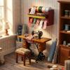 Dollhouse Accessories Miniature Sewing Tool Kit 1:12 Sewing Room Accessories Sewing Shelf Simulation Model Dollhouse Decorations (B) view 3