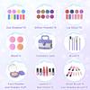 PERRYHOME Kids Makeup Set for Girl 56 Pcs Washable Real Cosmetic, Non-Toxic Frozen Toys Toddler Makeup Kit, 2026 New Princess Valentine & Birthday Girl Gift for 3 4 5 6 7 8 9 10 11 12 Year Old Girls view 2