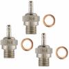 3Pack N4 Super Duty Medium Glow Plug For Traxxas 3232X 1/10 T-Maxx 2.5/3.3 view 1