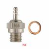 3Pack N4 Super Duty Medium Glow Plug For Traxxas 3232X 1/10 T-Maxx 2.5/3.3 view 2