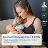 MAM Newborn Essentials Must Have for 0-3 Months, Matte Feeding Set, Easy Start Anti-Colic Bottles 5oz, Self-Sterilizing, Baby Gift, Pacifiers, Skinsoft Silicone Nipples, 10 Pieces for Girl view 4