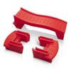 Step2 Farther & Faster Coaster Track Expansion Pack, Extra 3 Feet, Kids Ride On Toy Roller Coaster Track, Push Car, Indoor/Outdoor Playset, Made of Durable Plastic, For Toddlers 2-5 Years Old view 1