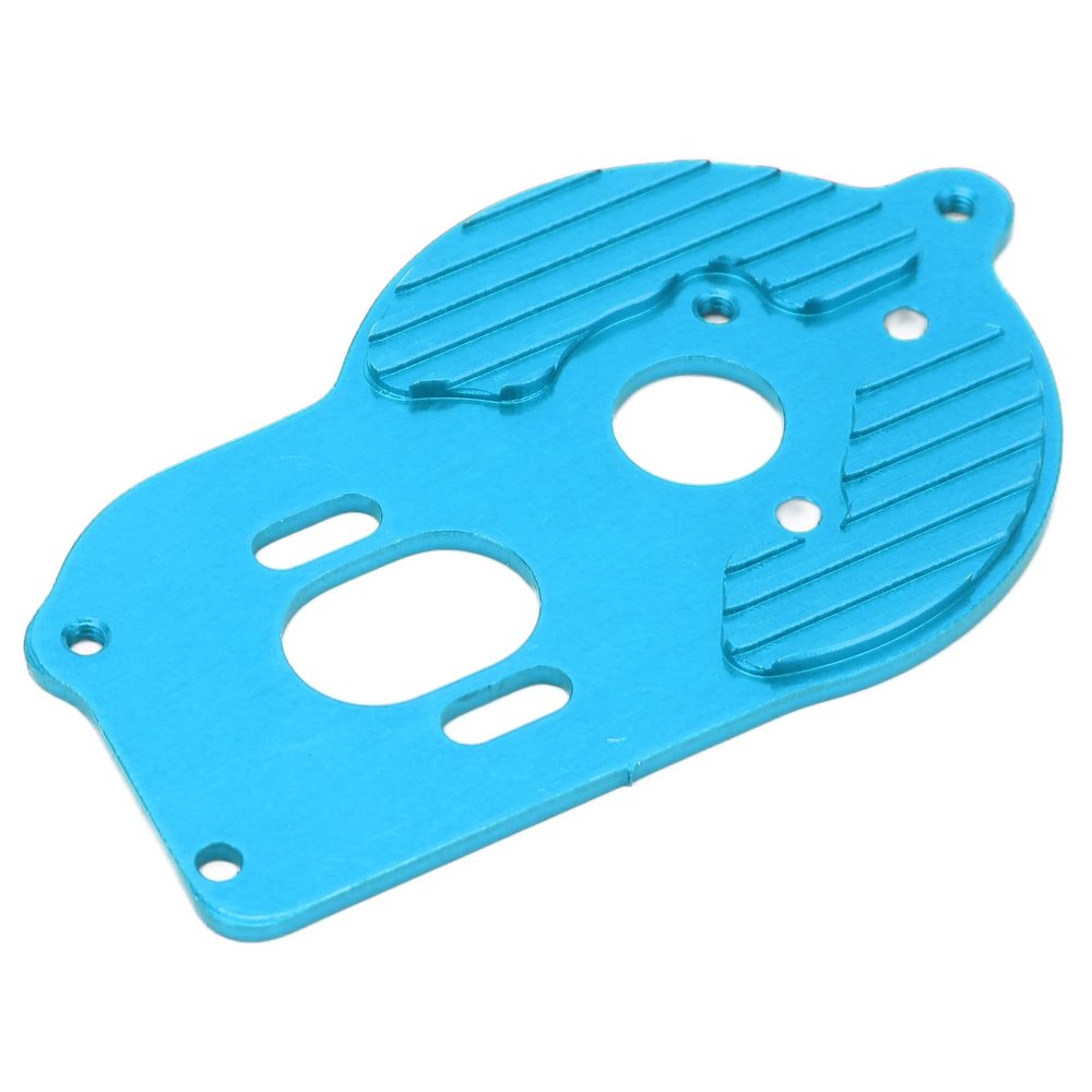 RC Motor Mount Heat Sink Plate, Aluminum, for Mini-T 2.0 2WD 1/18 RC Truck(Blue)